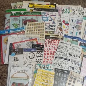 Over 300 packs of stickers. 200 are new